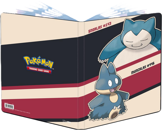 Album 9 tasche - Snorlax & Munchlax - Ultra Pro - RareMon