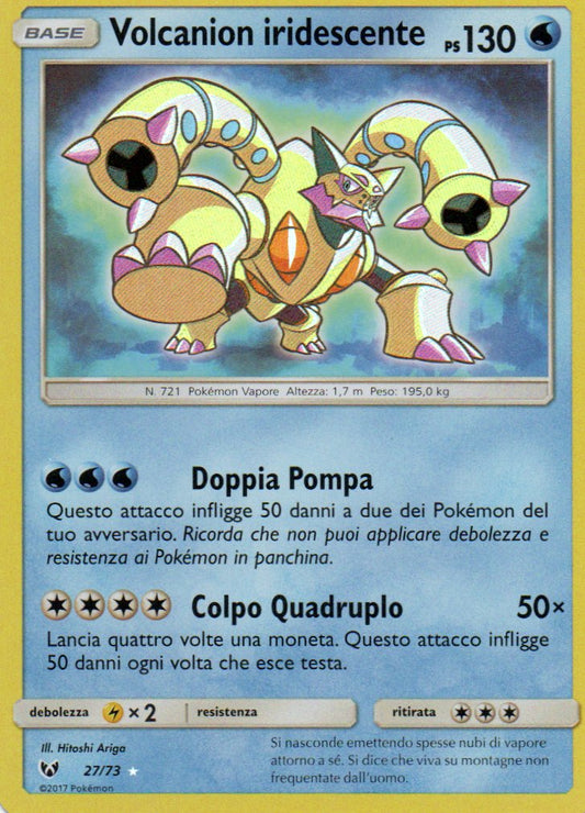 Shining Volcanion (SLG 27) Leggende Iridescenti - RareMon