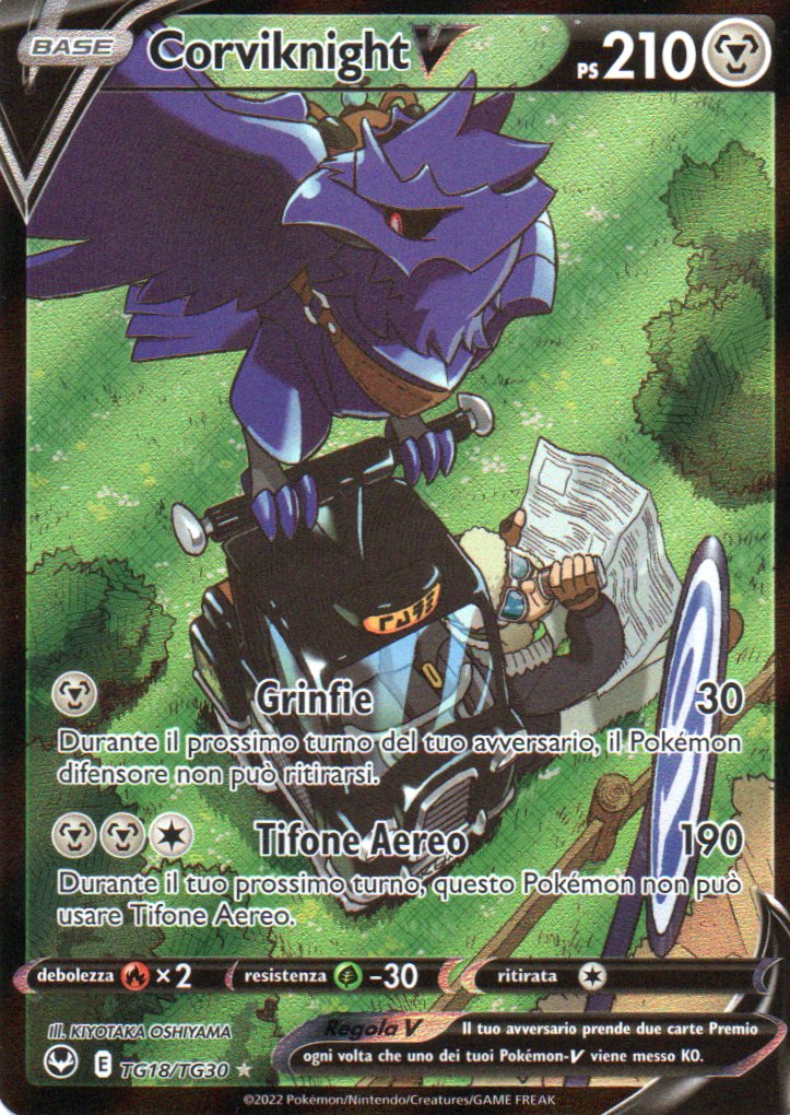 Corviknight V (SIT TG18) Tempesta Argentata - RareMon