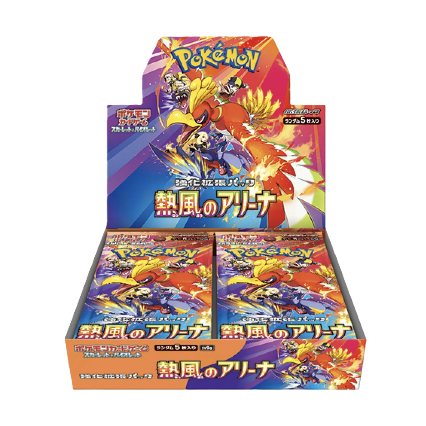Pokémon Scarlatto&Violetto Heat Wave Arena, japanese booster box - RareMon