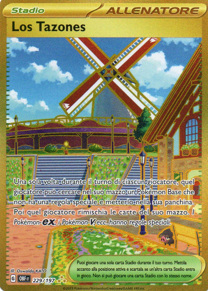 Los Tazones (OBF 229) Ossidiana Infuocata - RareMon