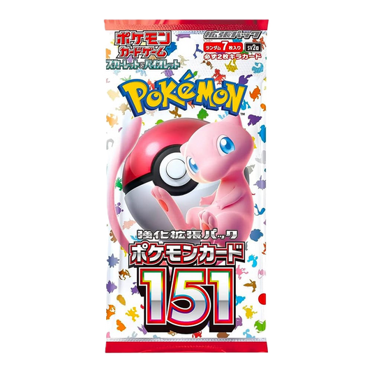 Bustina Singola Pokemon Scarlatto&Violetto 7 Carte 151 japanese booster pack - RareMon