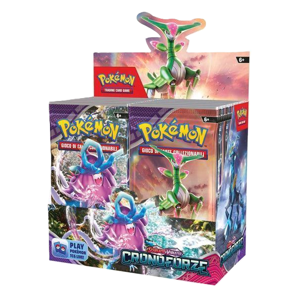 Pokémon Scarlatto&Violetto Cronoforze Display box da 36 Buste ita