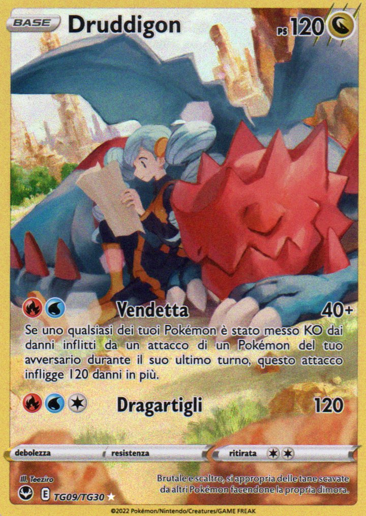 Druddigon (SIT TG09) Tempesta Argentata - RareMon