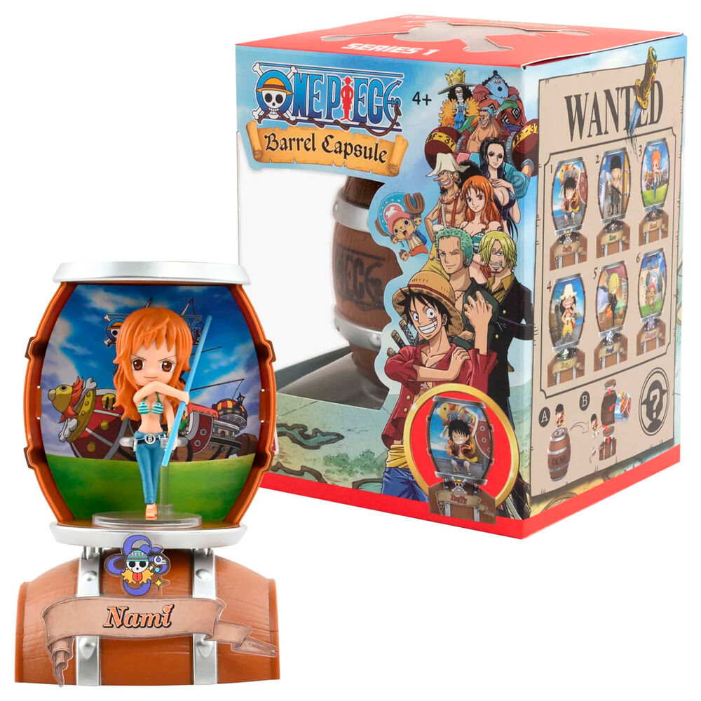 One Piece Barrel Capsule Blind Box - Personaggio Casuale