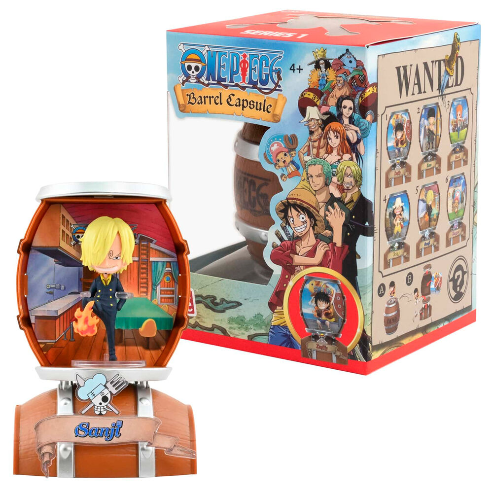 One Piece Barrel Capsule Blind Box - Personaggio Casuale