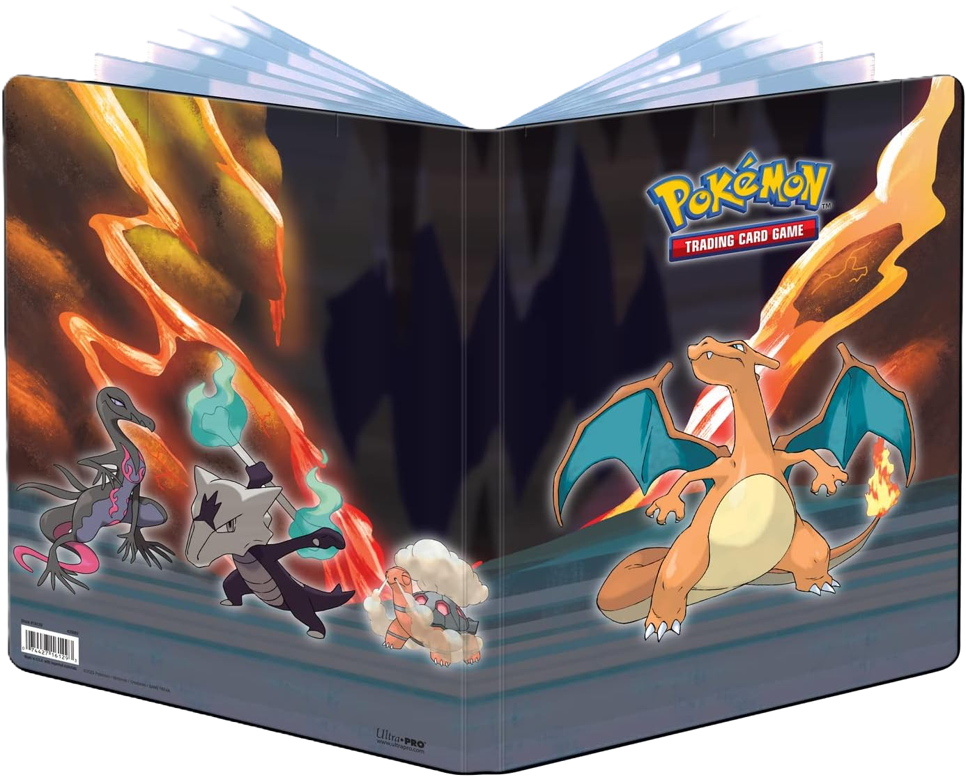 Album 9 Tasche Con Elastico Charizard Ultra Pro