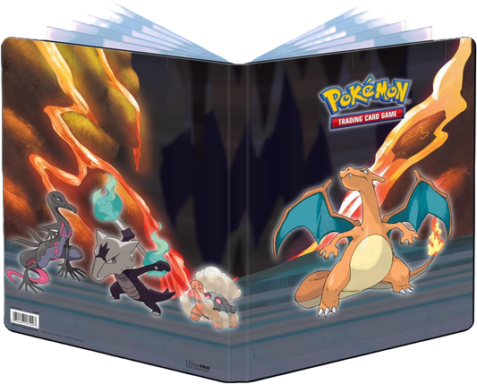 Album 9 Tasche Con Elastico Charizard Ultra Pro