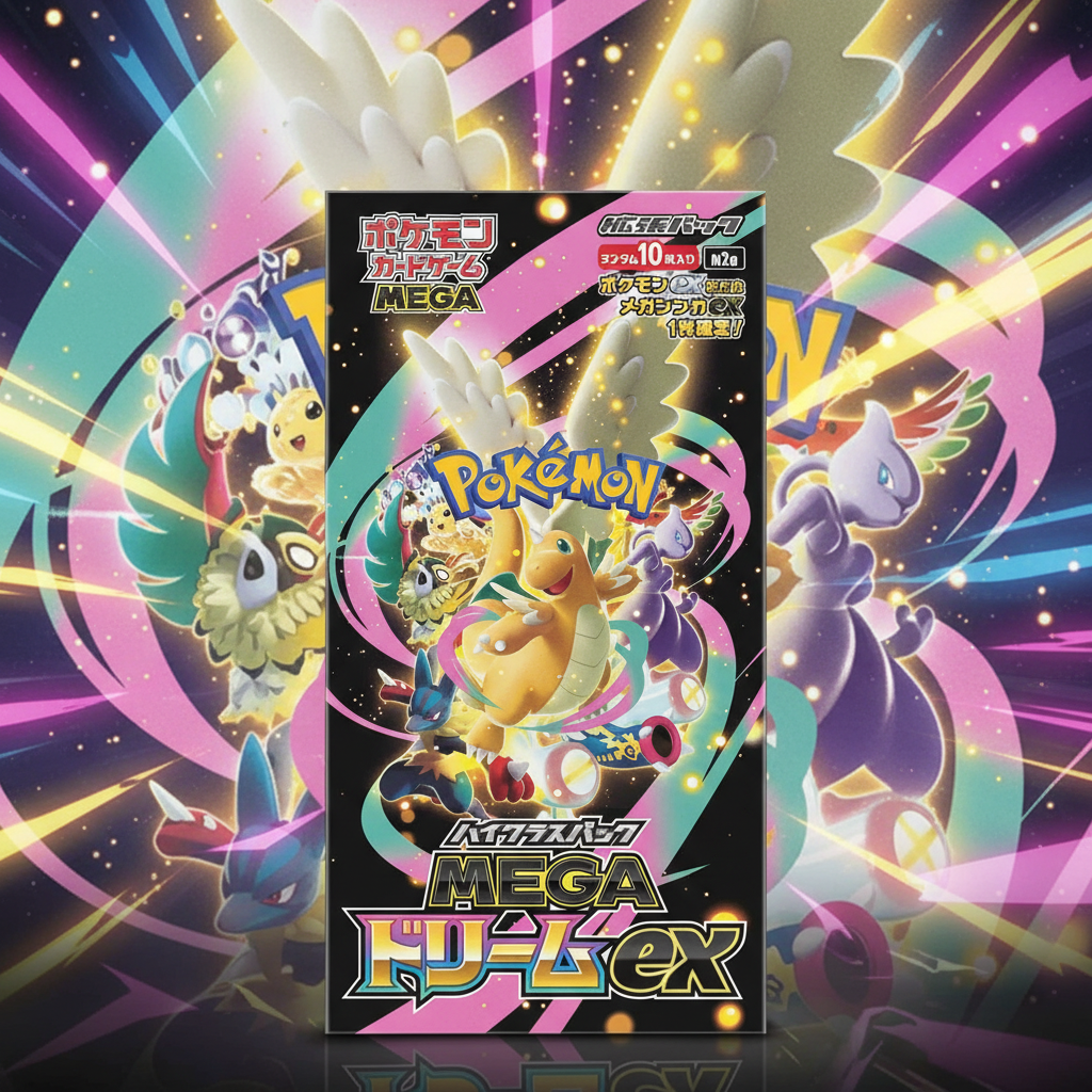Busta Pokémon Mega Dream EX - sfondo anime pulito