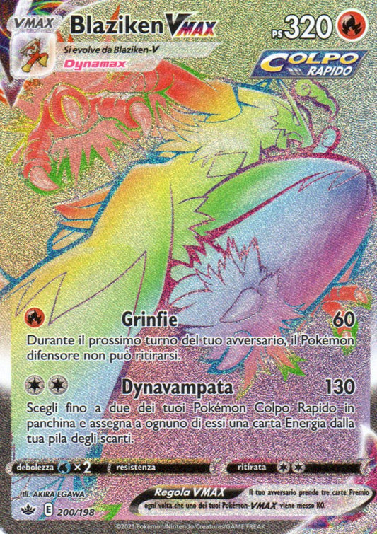 Blaziken VMAX (CRE 200) Regno Glaciale - RareMon
