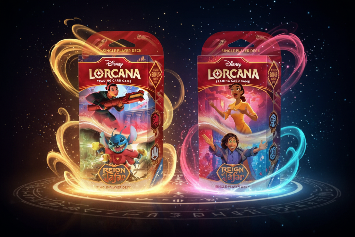 Disney Lorcana Reign of Jafar Bundle x2  Starter Deck