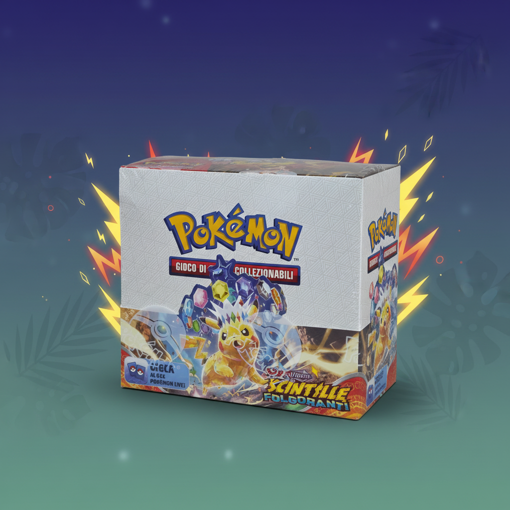 Pokémon Scintille Folgoranti display (Box) da 36 bustine ita