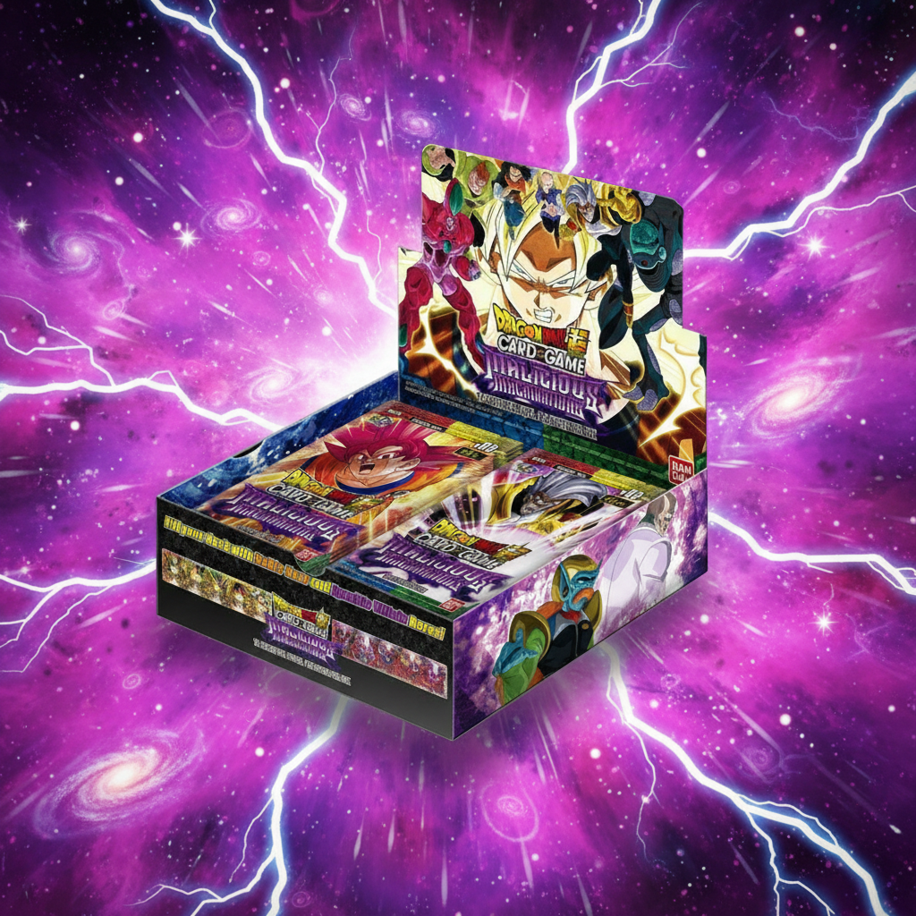 Dragon Ball BT8 Box con sfondo anime