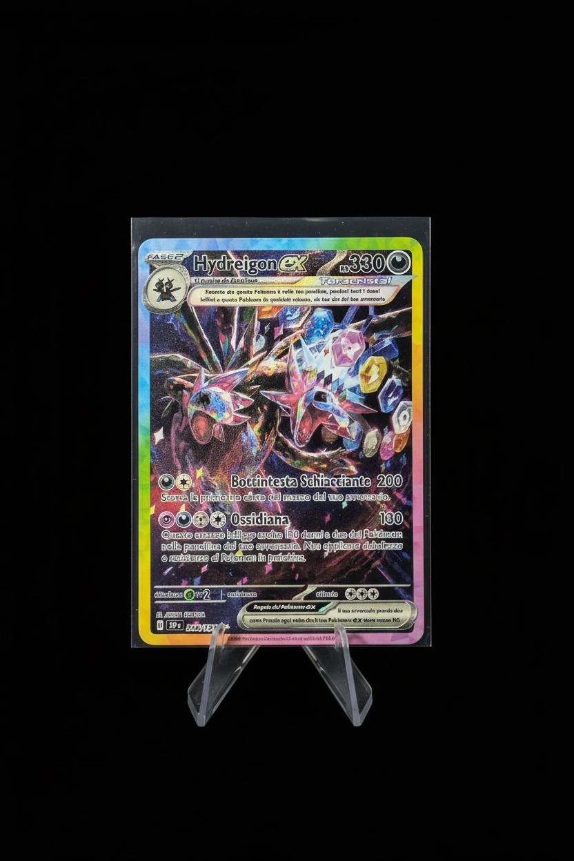 Hydreigon ex Teracristal 240/131 - Carta Pokémon Raw ITA