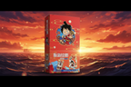 One Piece KAYOU - Box display rosso e oro con Luffy chibi
