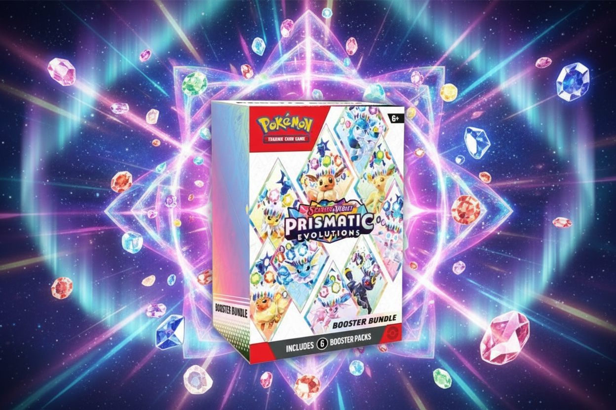 Scarlet & Violet Prismatic Evolutions Bundle 6 Buste