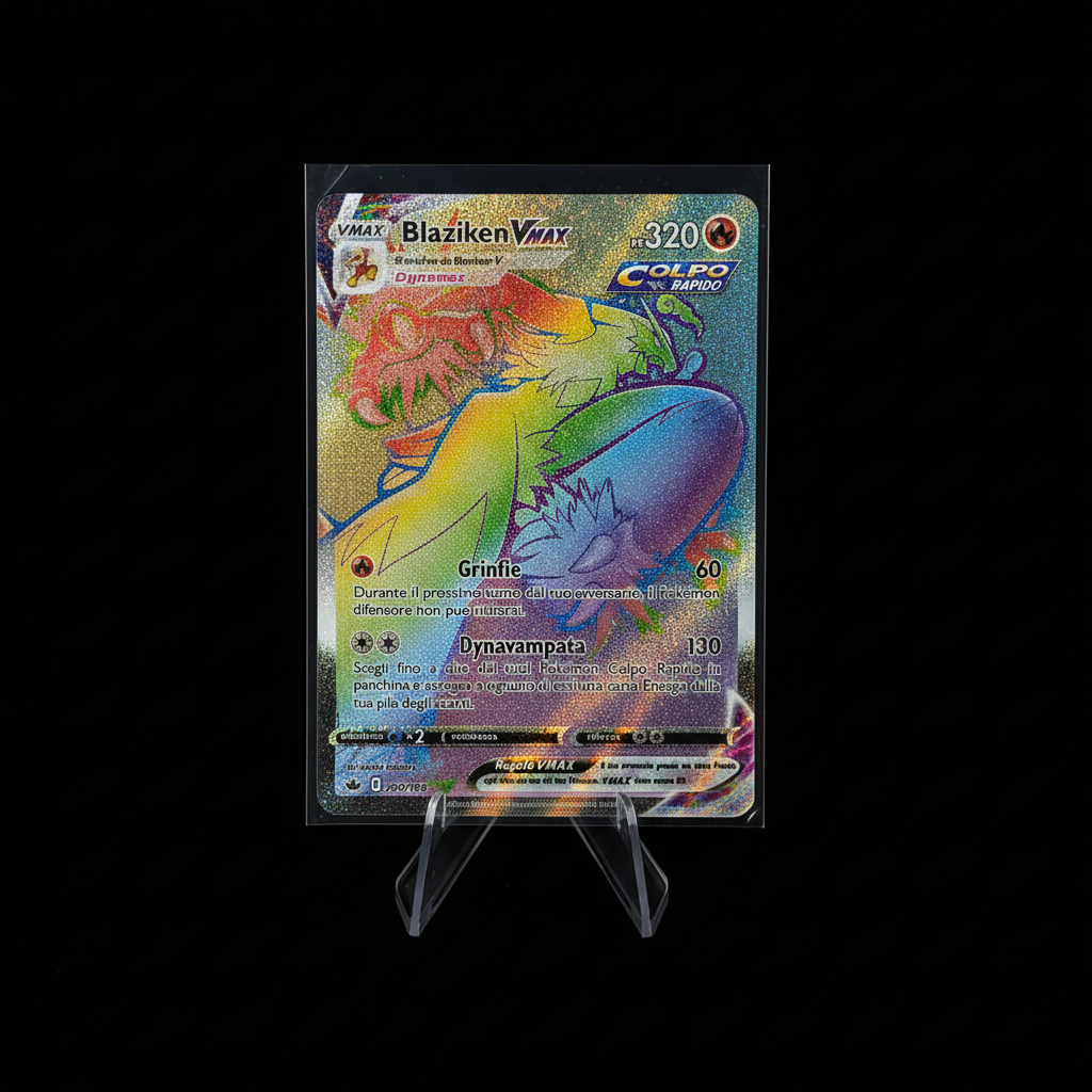 Blaziken VMAX 200/198 Rainbow Rare fronte