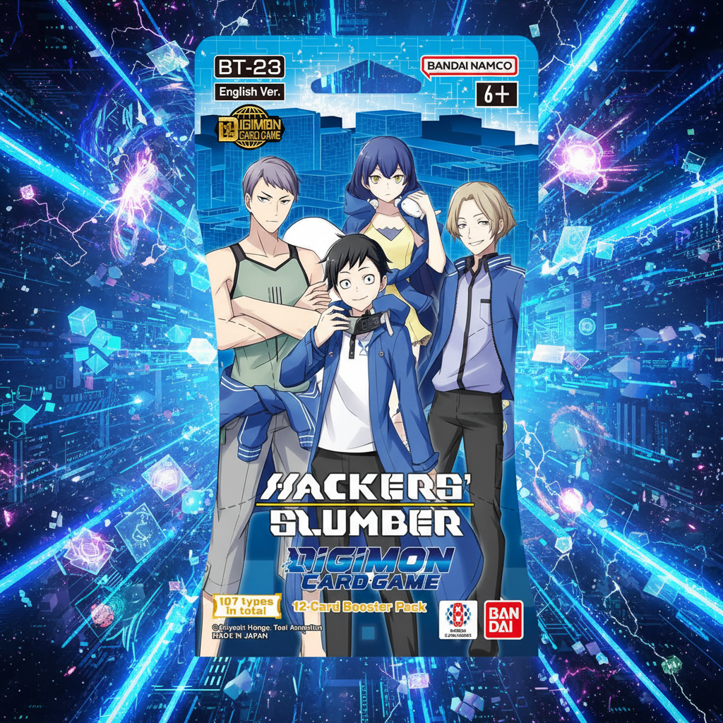 Digimon Card Game BT-23 Hackers' Slumber Booster Pack