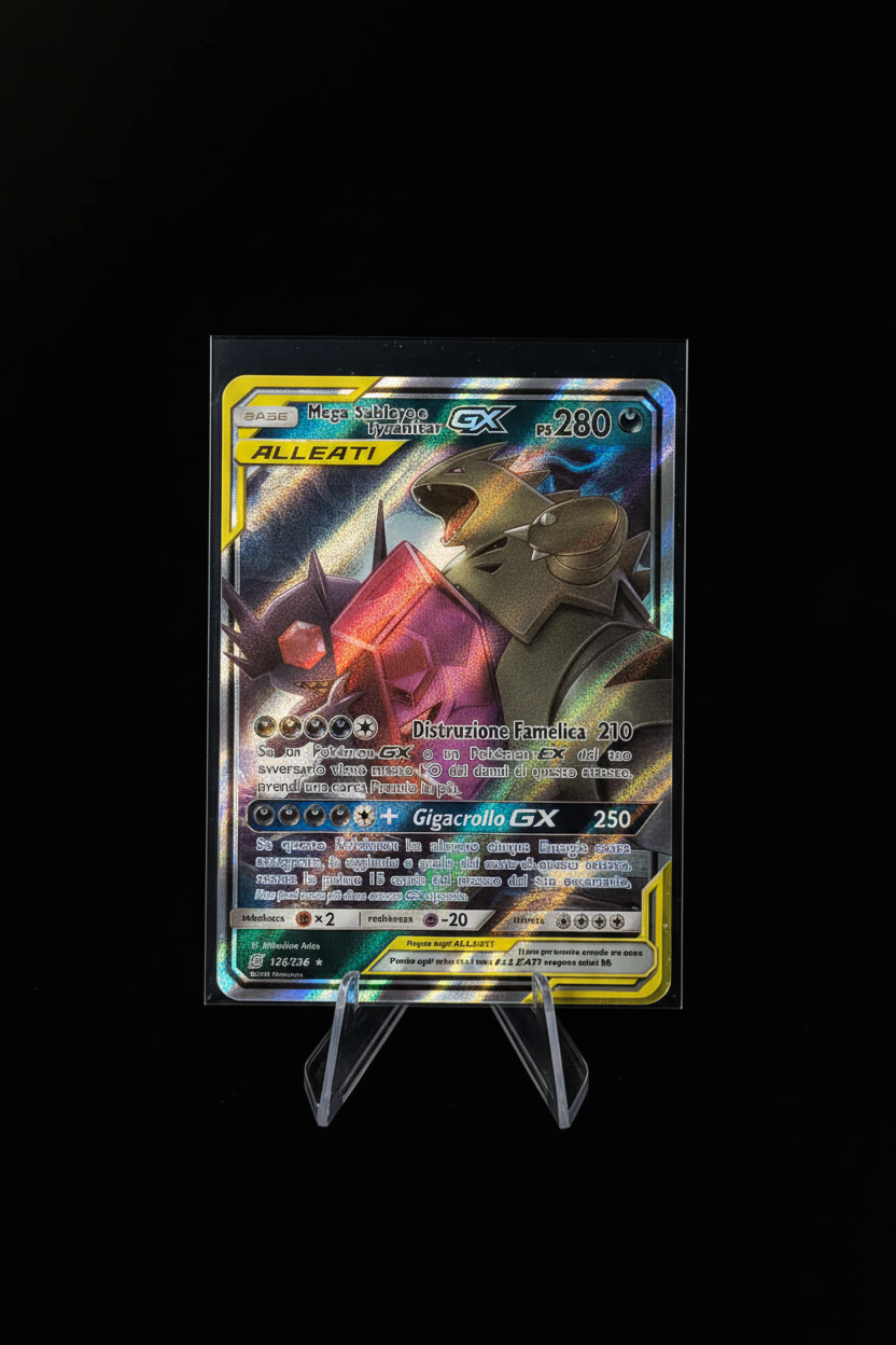Mega Sableye e Tyranitar GX ALLEATI 126/236 - Fronte