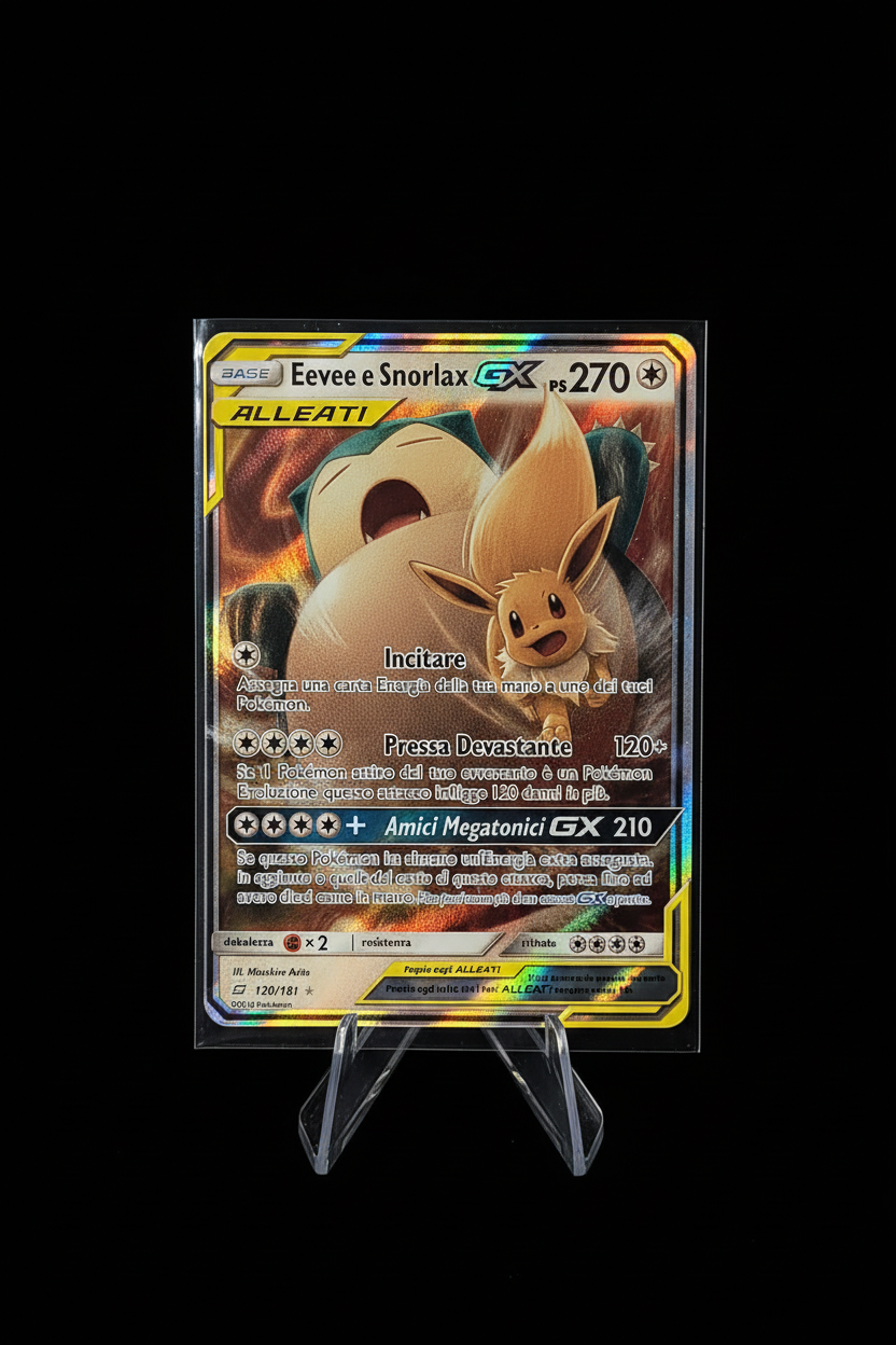 Eevee e Snorlax GX ALLEATI 120/181 - Fronte