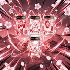 Naruto Card Sleeves con sfondo anime