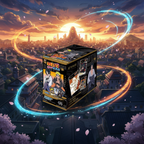 Naruto Display Box con sfondo anime