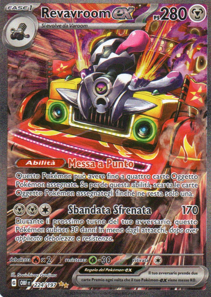 Revavroom ex (OBF 224) Ossidiana Infuocata - RareMon