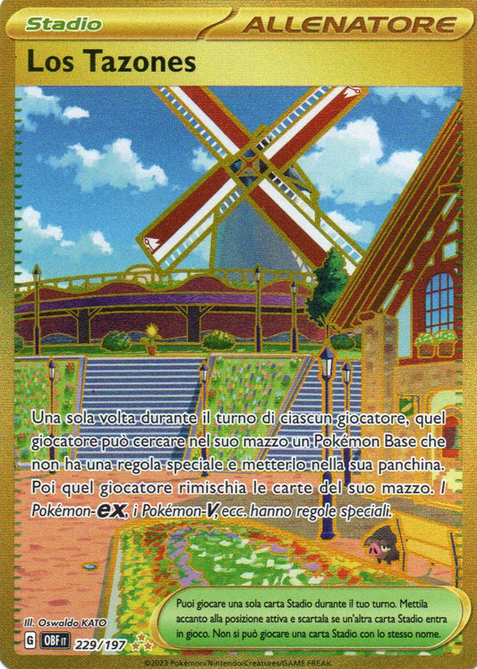 Los Tazones (OBF 229) Ossidiana Infuocata - RareMon