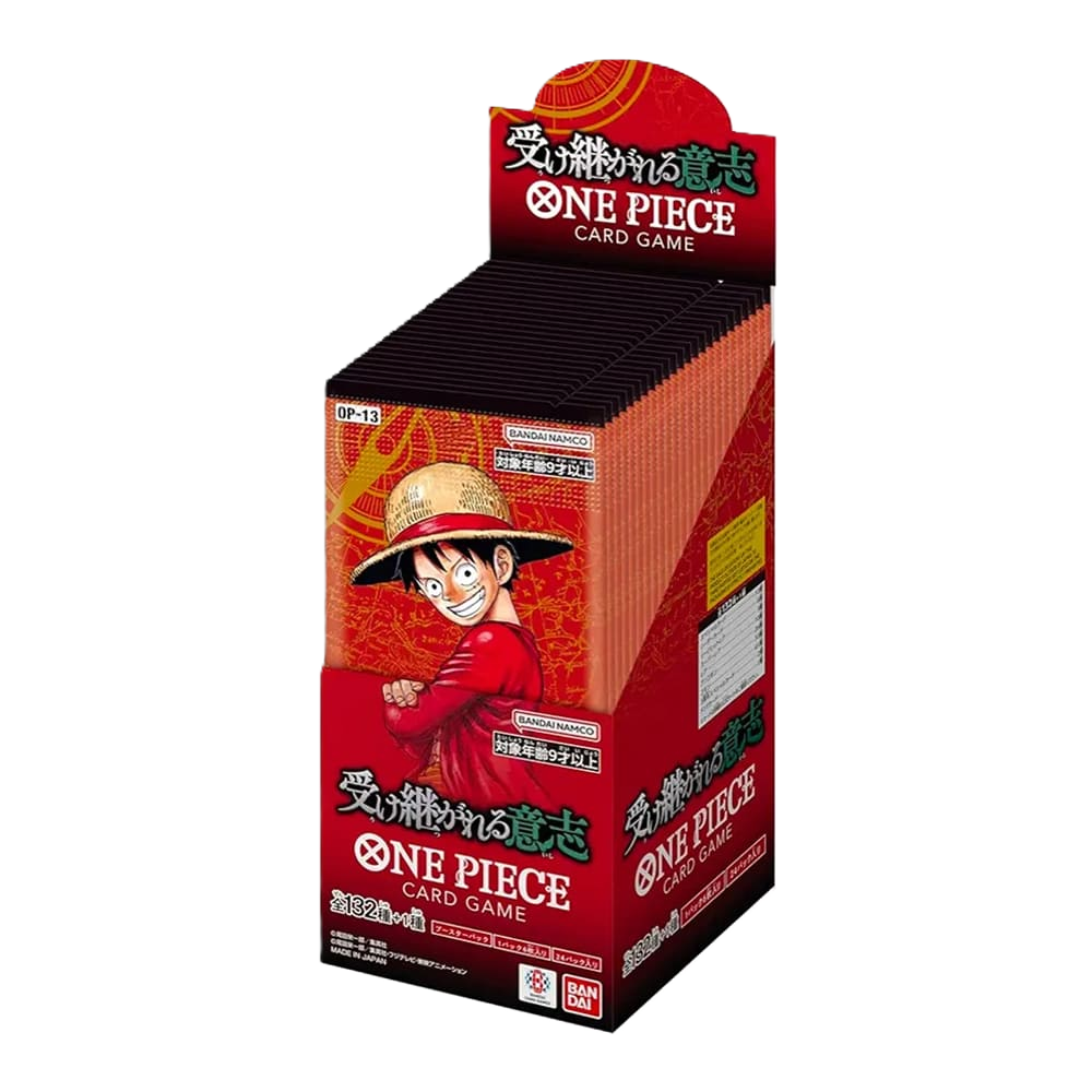 BANDAI NAMCO One Piece Carrying on His Will OP-13 japanese booster box - RareMon