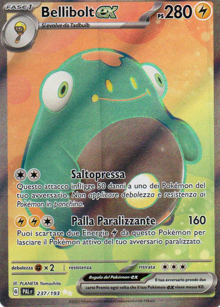 Bellibolt ex (PAL 237) Evoluzioni a Paldea - RareMon