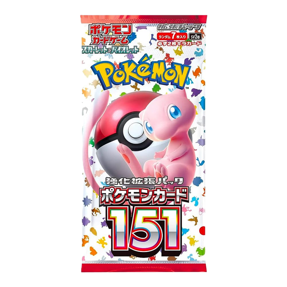 Bustina Singola Pokemon Scarlatto&Violetto 7 Carte 151 japanese booster pack - RareMon