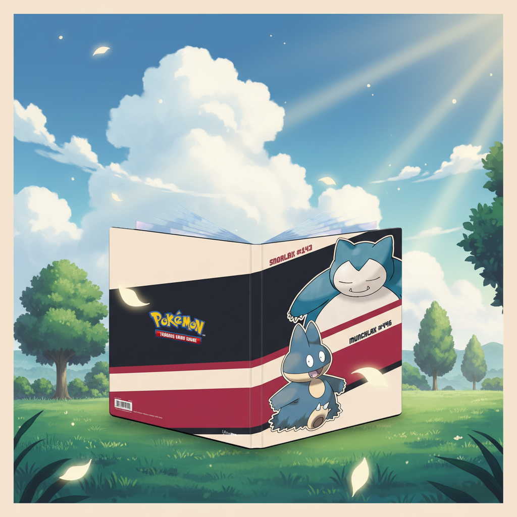 Album 9 tasche - Snorlax & Munchlax - Ultra Pro