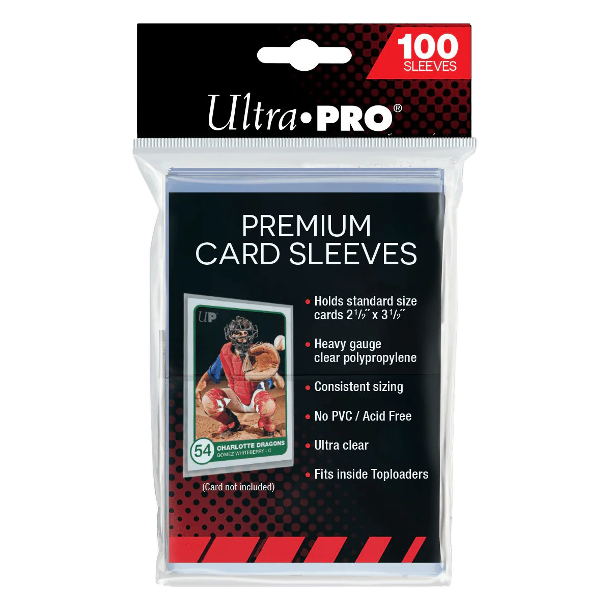 ULTRA-PRO - 100 BUSTINE SLEEVES STANDARD MORBIDE - RareMon
