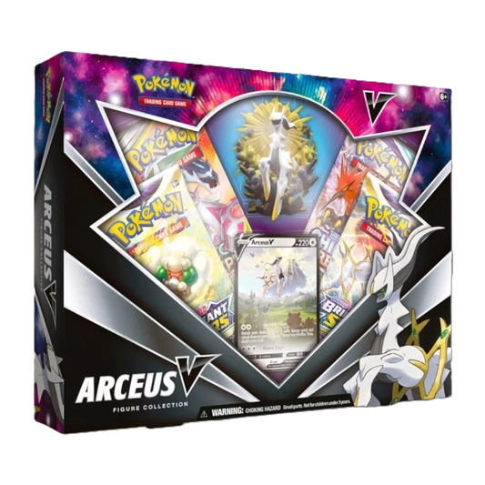 Pokemon TCG Arceus V Figure Collection Box, In Inglese