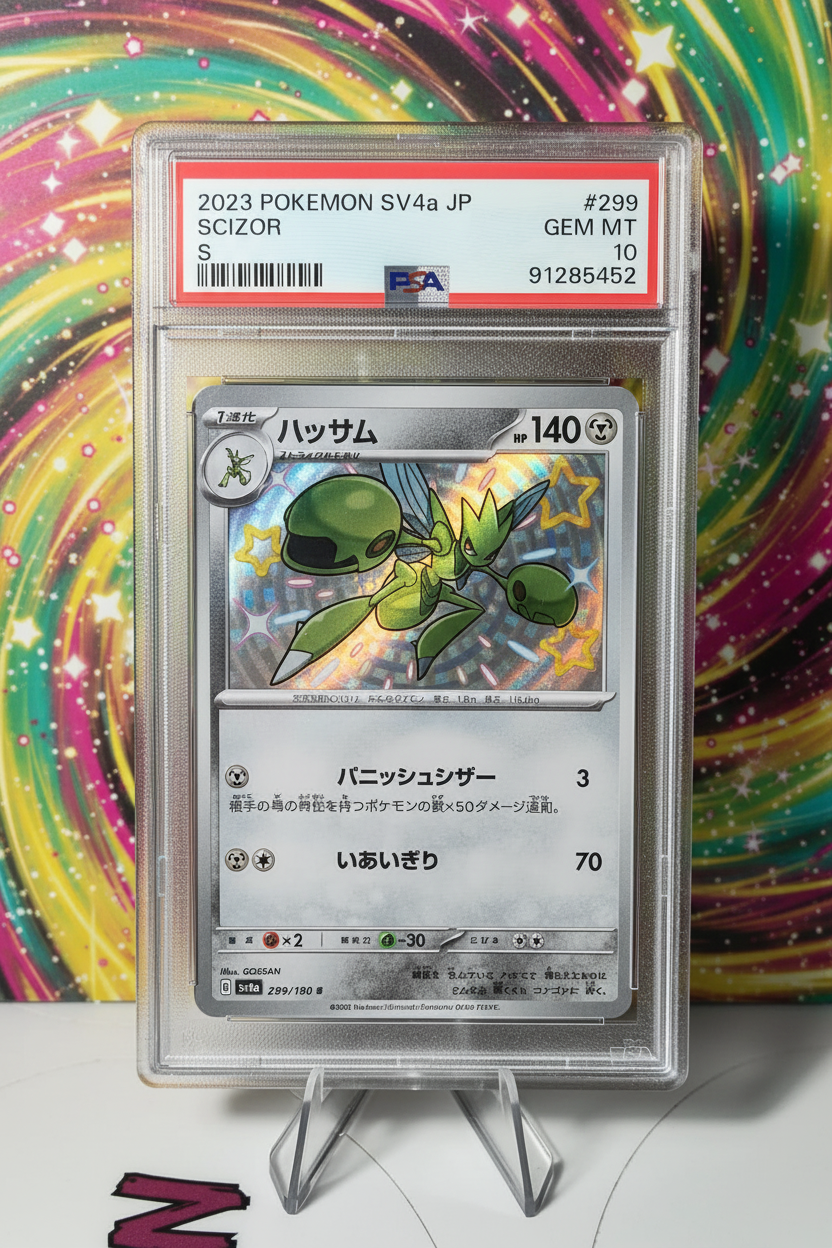 Scizor Shiny 299/190 S: Il Massimo della Perfezione (PSA 10)
