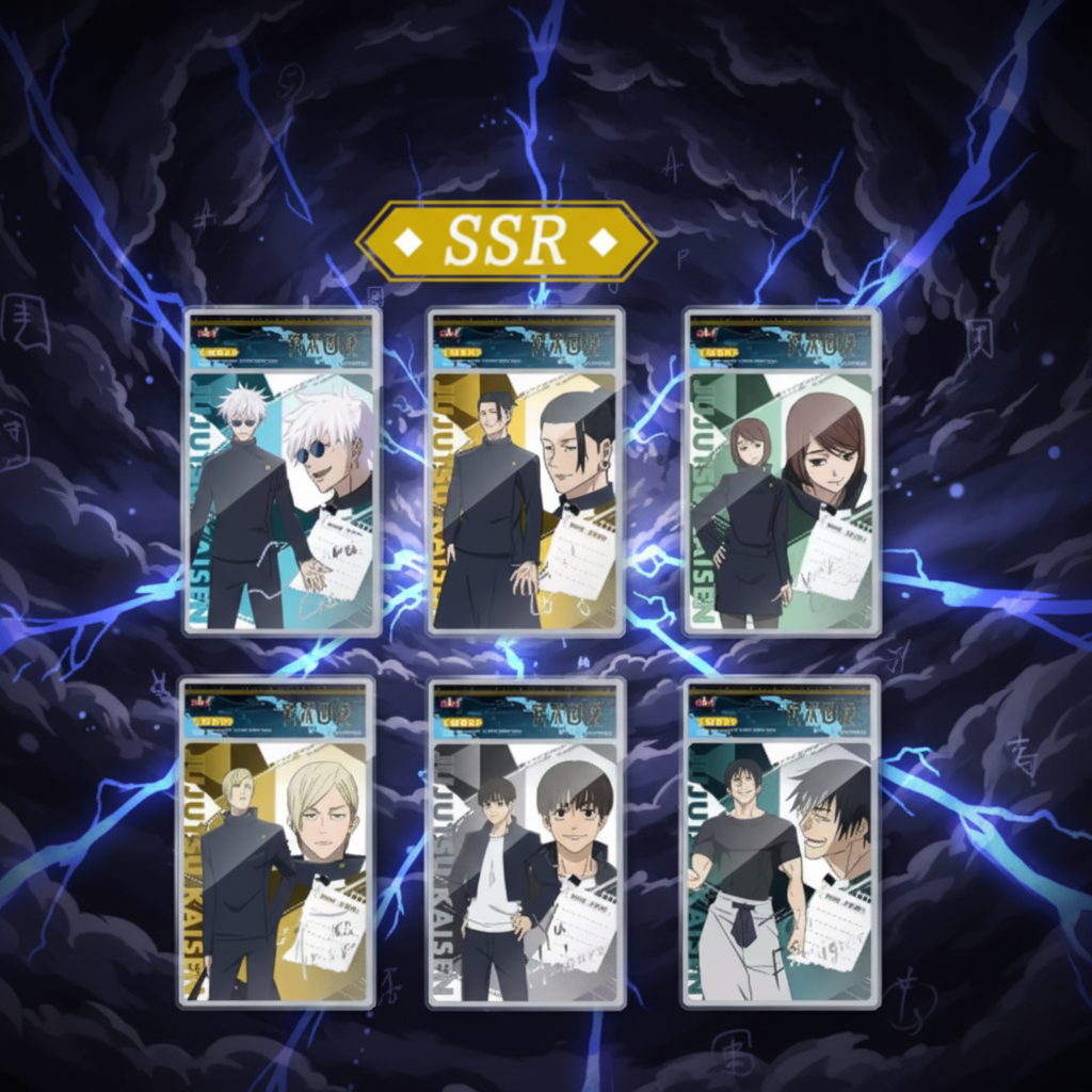 🔵 [KAYOU] Jujutsu Kaisen - Acrylic Brick / Polaroid Pack Sigillato (Gojo & Geto)